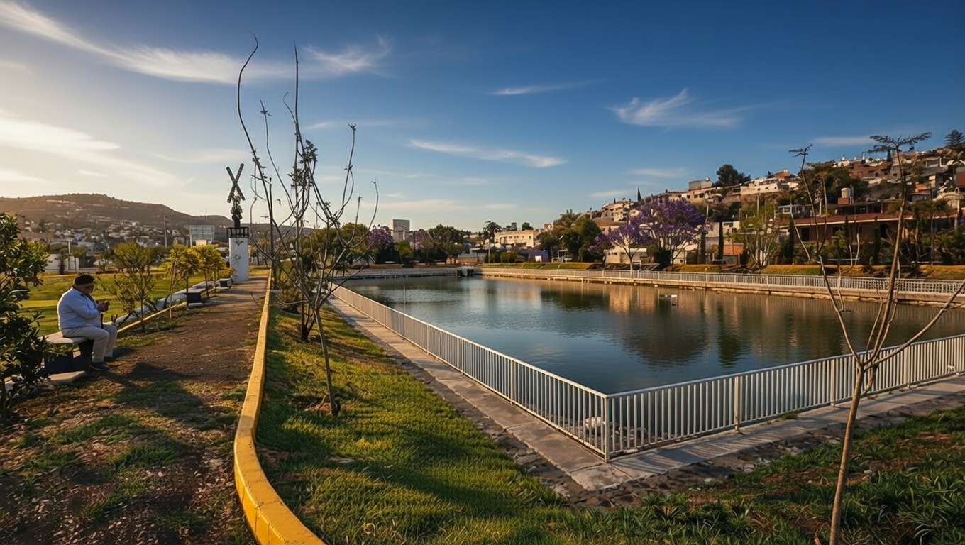 Parque Federico Silva: un espacio público que vive del agua tratada
