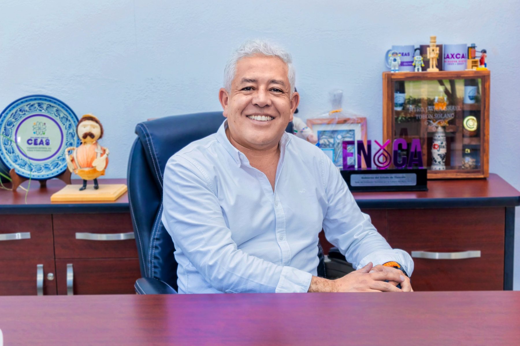 Mtro. Javier Israel Tobón Solano, Comisionado Estatal del Agua y Saneamiento de Tlaxcala